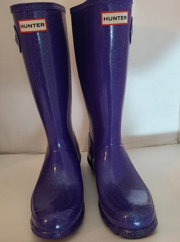 Hunter kids boots size 5b 6g